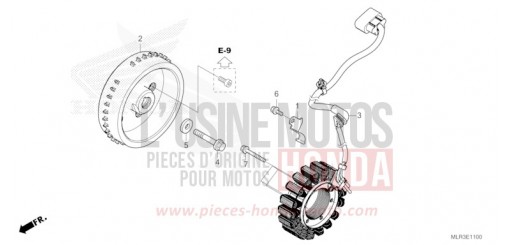 GENERATRICE CBR500RAR de 2024